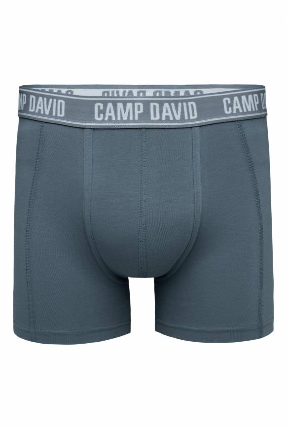 Soccx Boxershorts mit Logo-Bund surf grey Fabrikverkauf