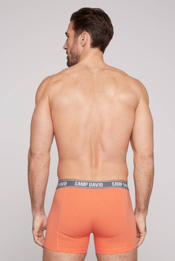 Soccx Boxershorts mit Logo-Bund sunset neon Online