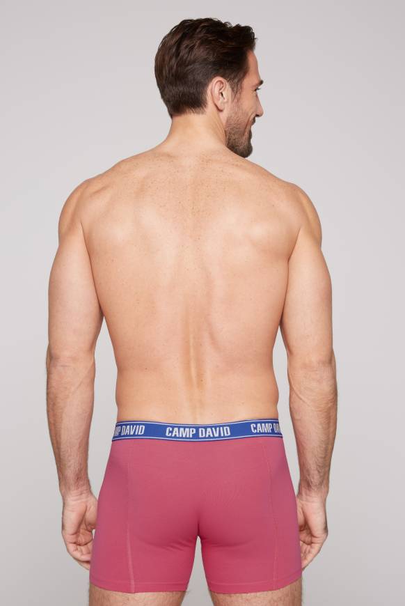 Soccx Boxershorts mit Logo-Bund summer pink Outlet