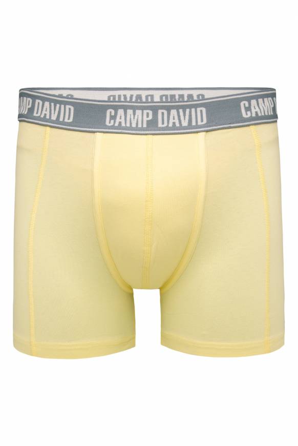 Soccx Boxershorts mit Logo-Bund banana sun Auslauf