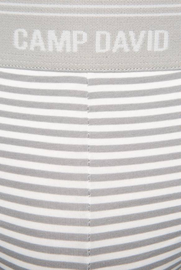 Soccx Slip mit Streifen opticwhite / grey S Verkauf