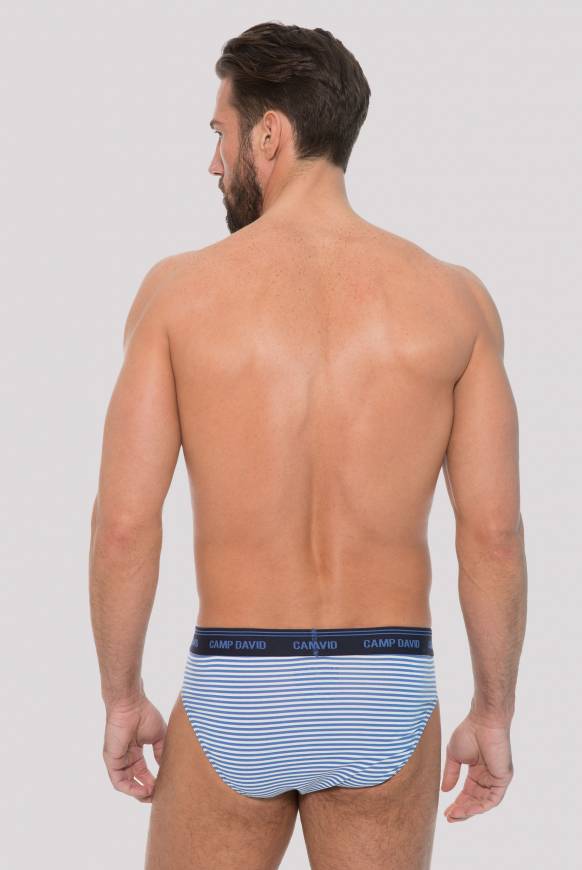Soccx Slip mit Streifen opticwhite / deep sky S Angebote