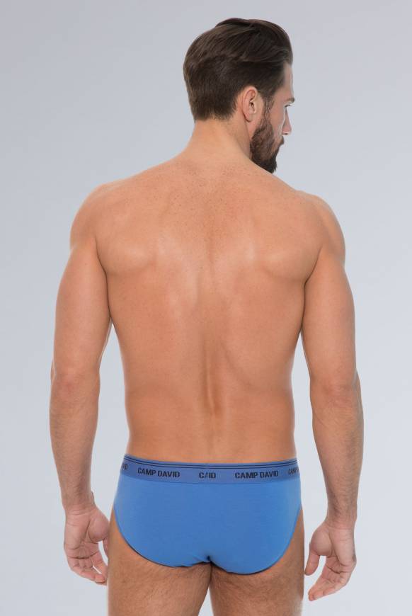 Soccx Slip mit Logo-Bund deep sky S Clearance-Verkauf