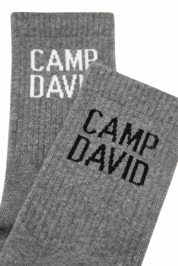 Soccx Tennissocken mit Logo im Doppelpack grey melange Blitzverkäufe