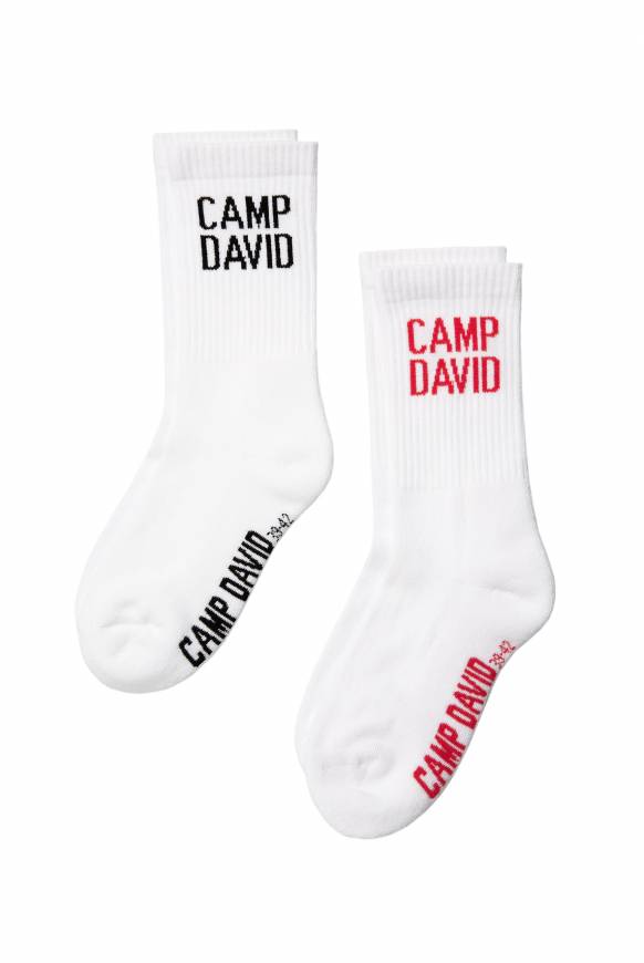 Soccx Tennissocken mit Logo im Doppelpack opticwhite Outlet