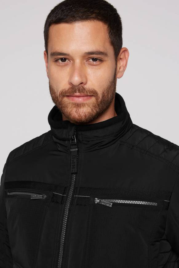 Soccx Winterjacke im Biker-Design black Hotsell