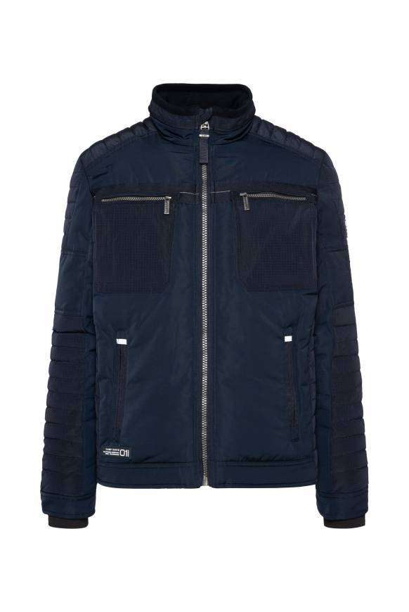 Soccx Winterjacke im Biker-Design blue navy im Angebot