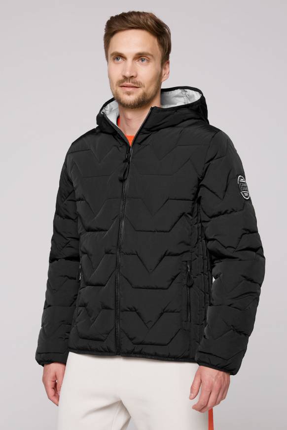 Soccx Winterjacke mit Stepp-Design black