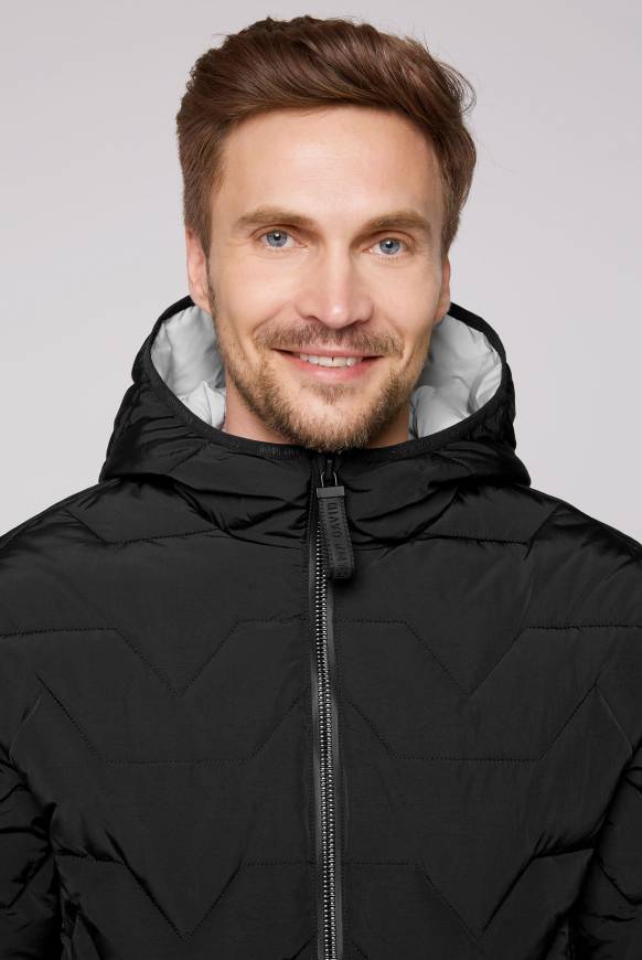 Soccx Winterjacke mit Stepp-Design black Auslauf