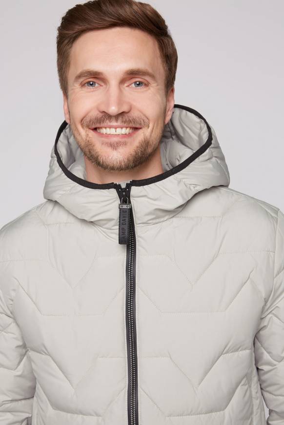 Soccx Winterjacke mit Stepp-Design light grey Verkauf