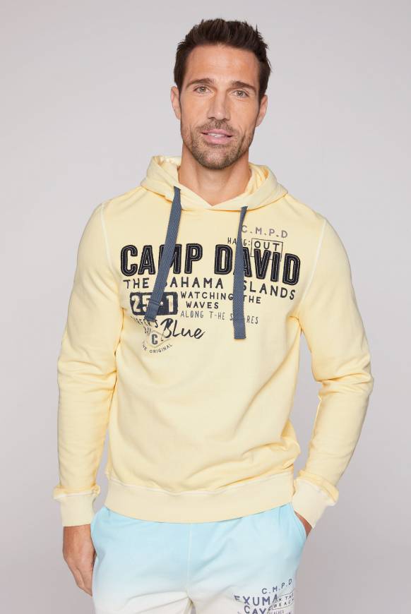 Soccx Hoodie mit Logo Artwork banana sun