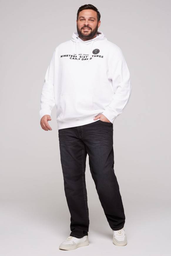 Soccx Hoodie mit Rubber Print opticwhite S Angebote