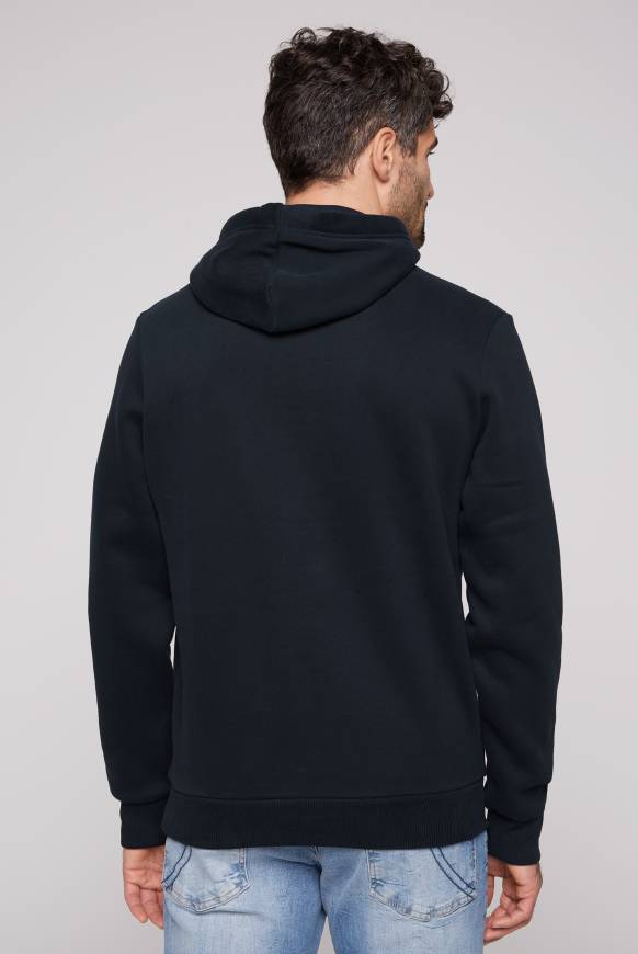 Soccx Kapuzensweatshirt mit Used Print blue navy Fabrikverkauf