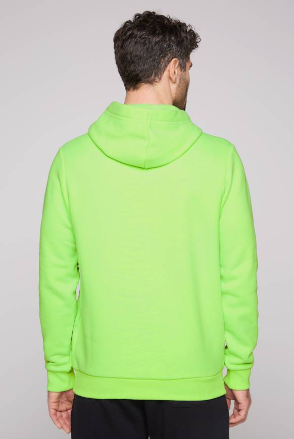 Soccx Kapuzensweatshirt mit Used Print neon green Meist gekauft