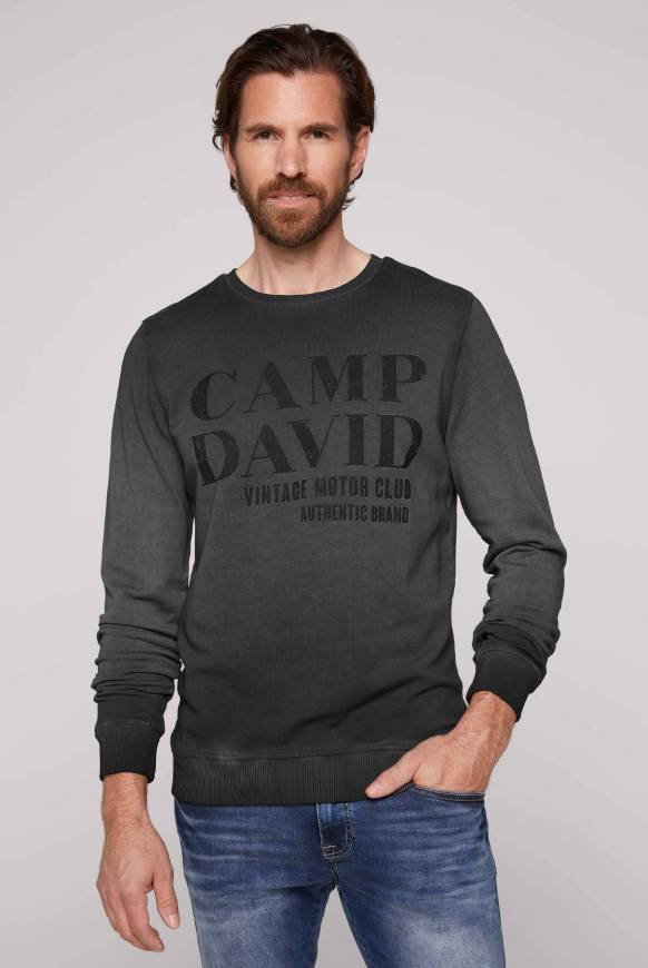 Soccx Sweatshirt mit Vintage Print black