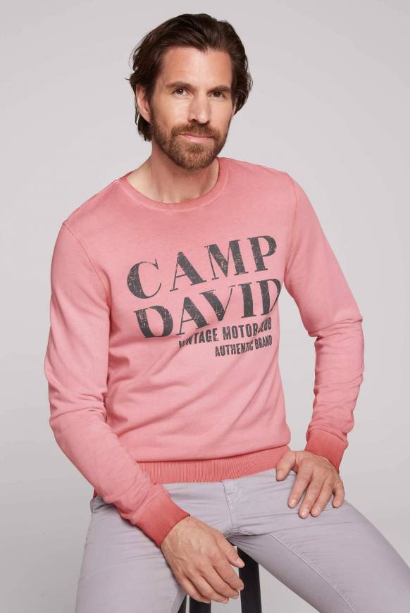 Soccx Sweatshirt mit Vintage Print sunrise
