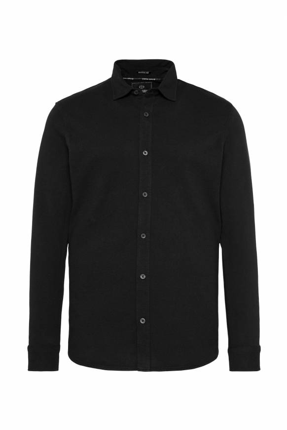 Soccx Oxford Langarmhemd black Online