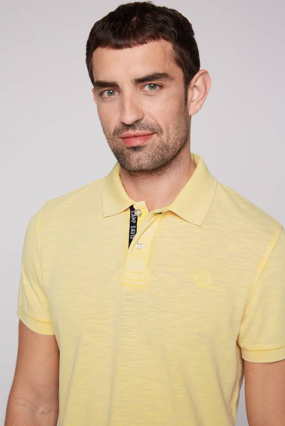 Soccx Kurzarmpolo aus Pikee mit Logostick sun Angebote
