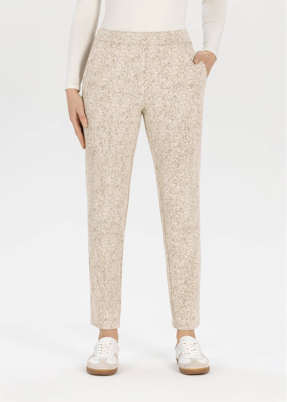 Stehmann Jogpants Messing in Stretch Qualität Verkauf
