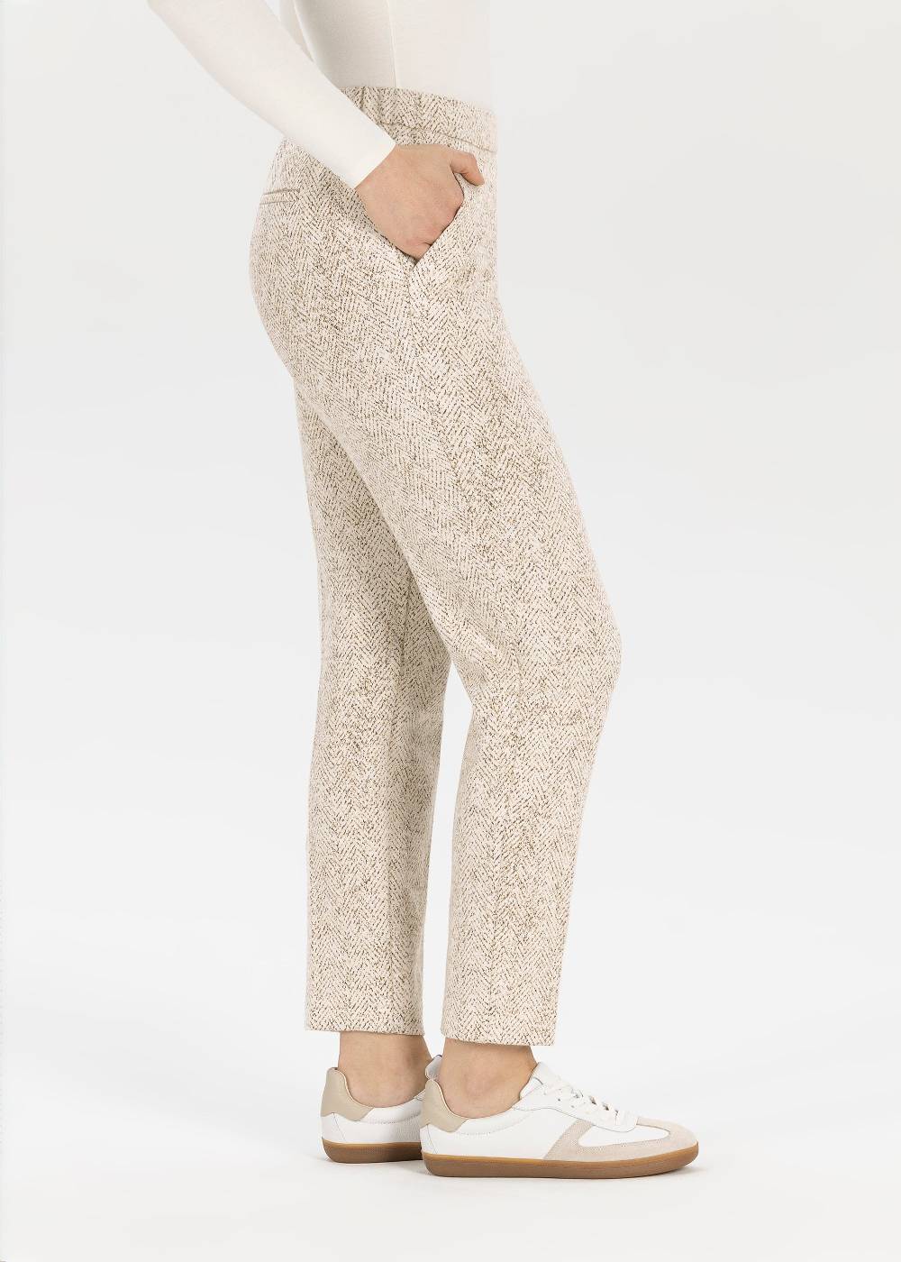 Stehmann Jogpants Messing in Stretch Qualität Verkauf