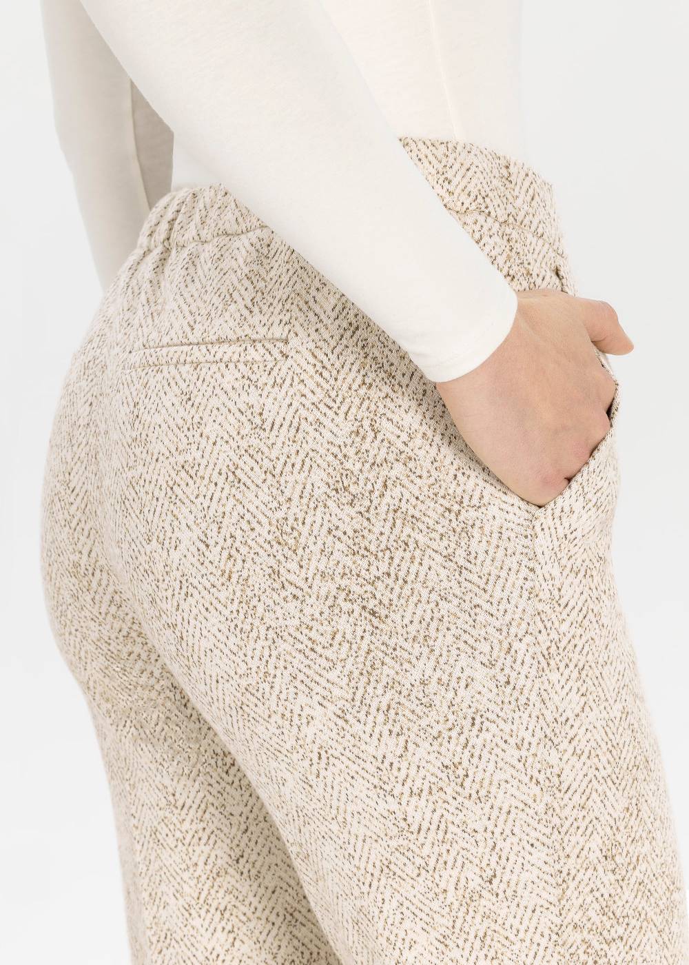 Stehmann Jogpants Messing in Stretch Qualität Verkauf