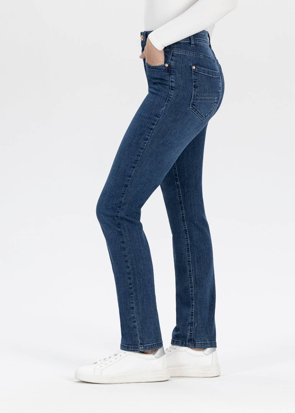 Stehmann 5-Pocket Mellina in Powerstretch-Denim Online