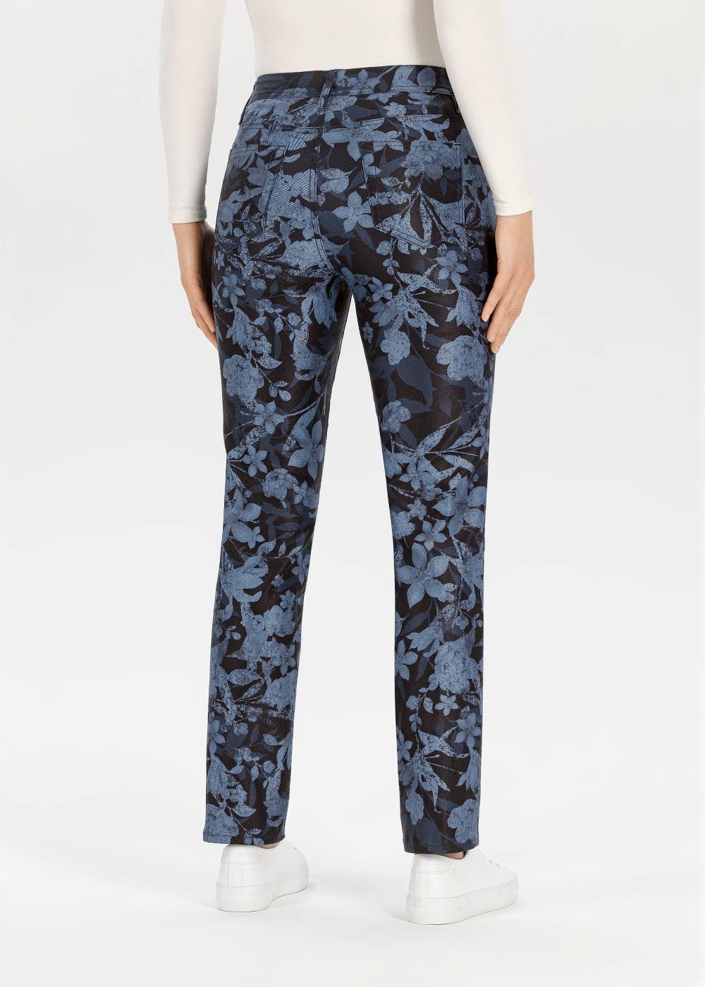 Stehmann 5-Pocket Mellina in Denim-Print Qualität im Angebot