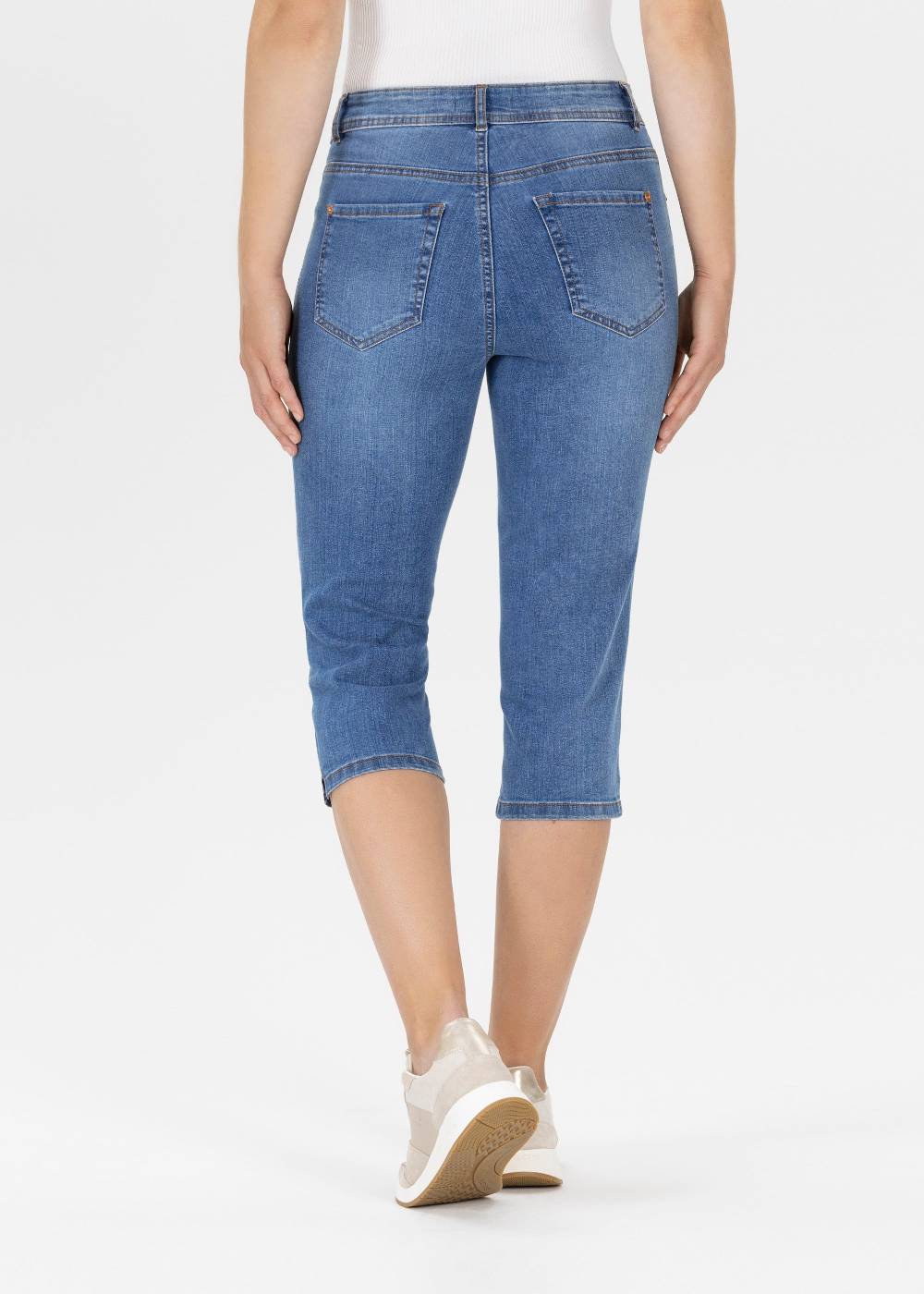 Stehmann Caprihose Mellina in Powerstretch-Denim Blitzangebot
