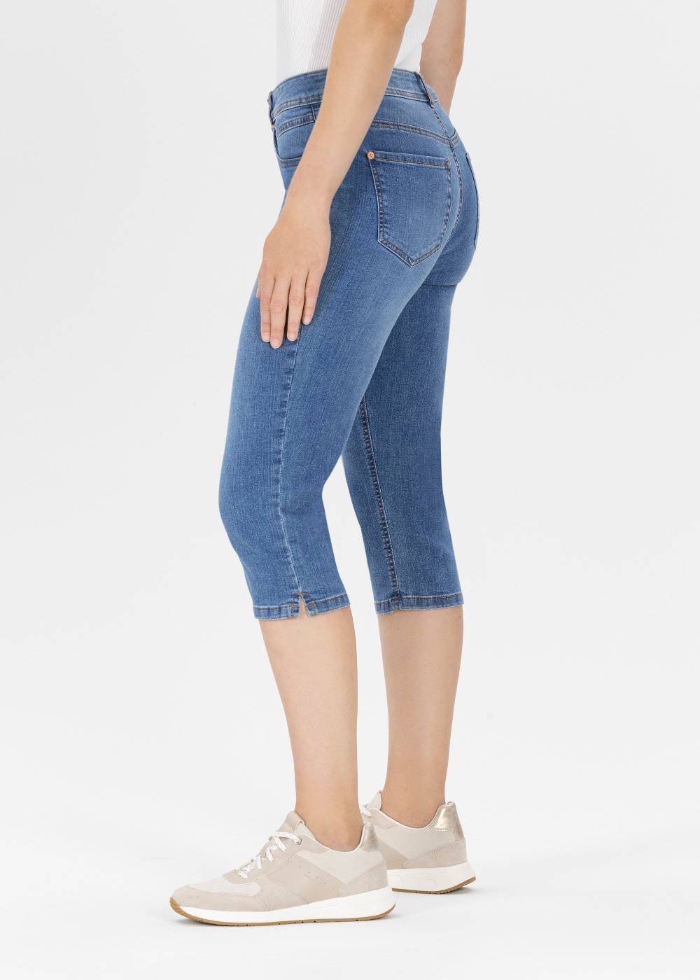 Stehmann Caprihose Mellina in Powerstretch-Denim Blitzangebot
