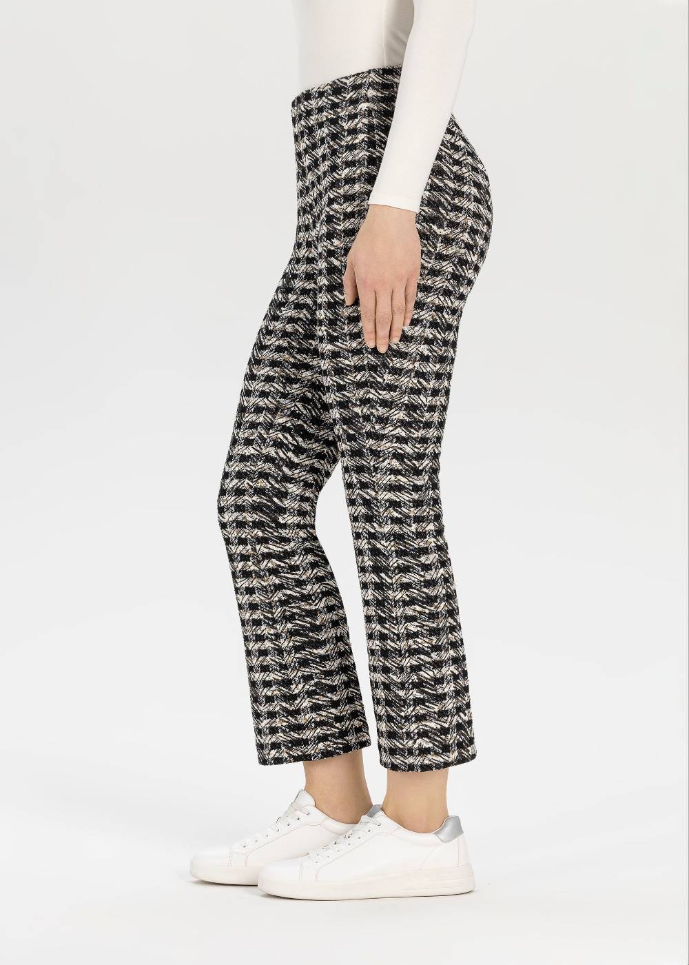 Stehmann 6/8-Hose Giselle in Bouclé Jersey Hotsell