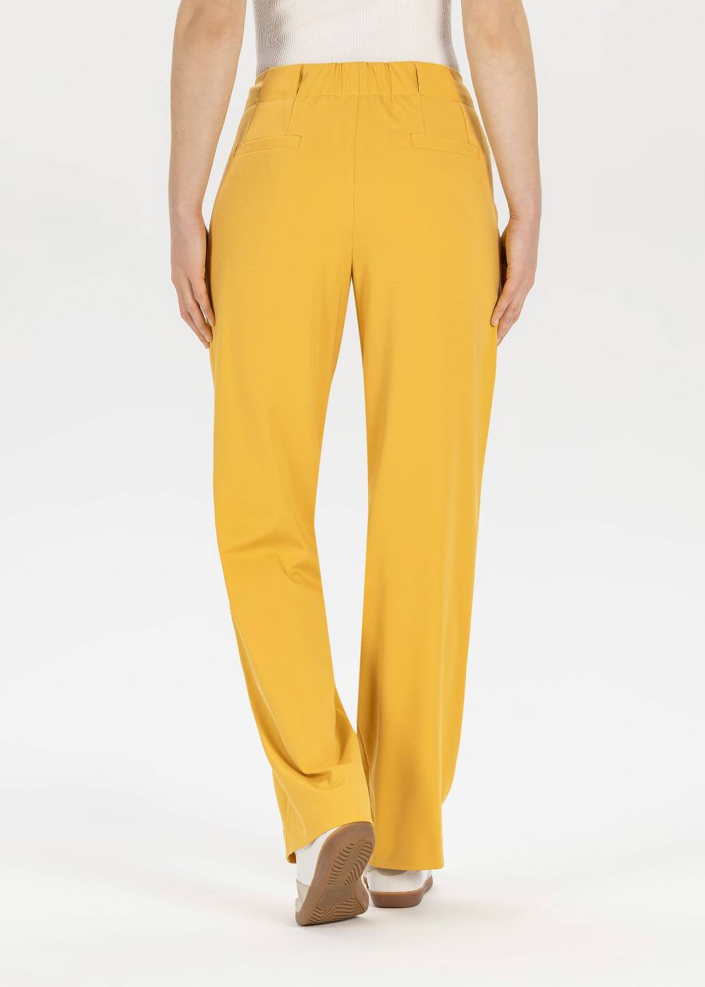 Stehmann Weite Bi-Stretch Hose Juls mit Bundfalten Auslauf