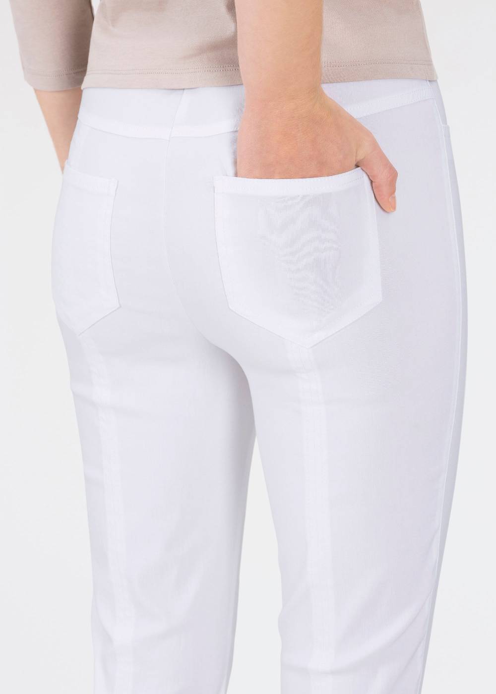 Stehmann 6/8-Hose Igor in stretchiger Bengaline Qualität Outlet