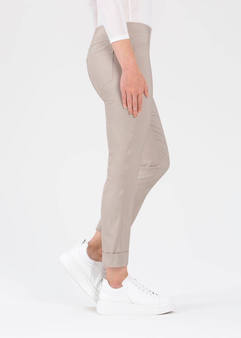 Stehmann 6/8-Hose Igor in stretchiger Bengaline Qualität Verkauf