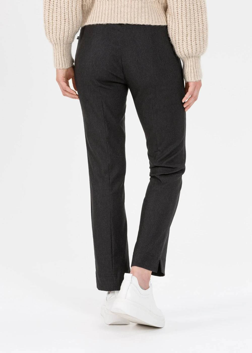 Stehmann Stretchhose Ina Melange in Knöchellänge Fabrikverkauf