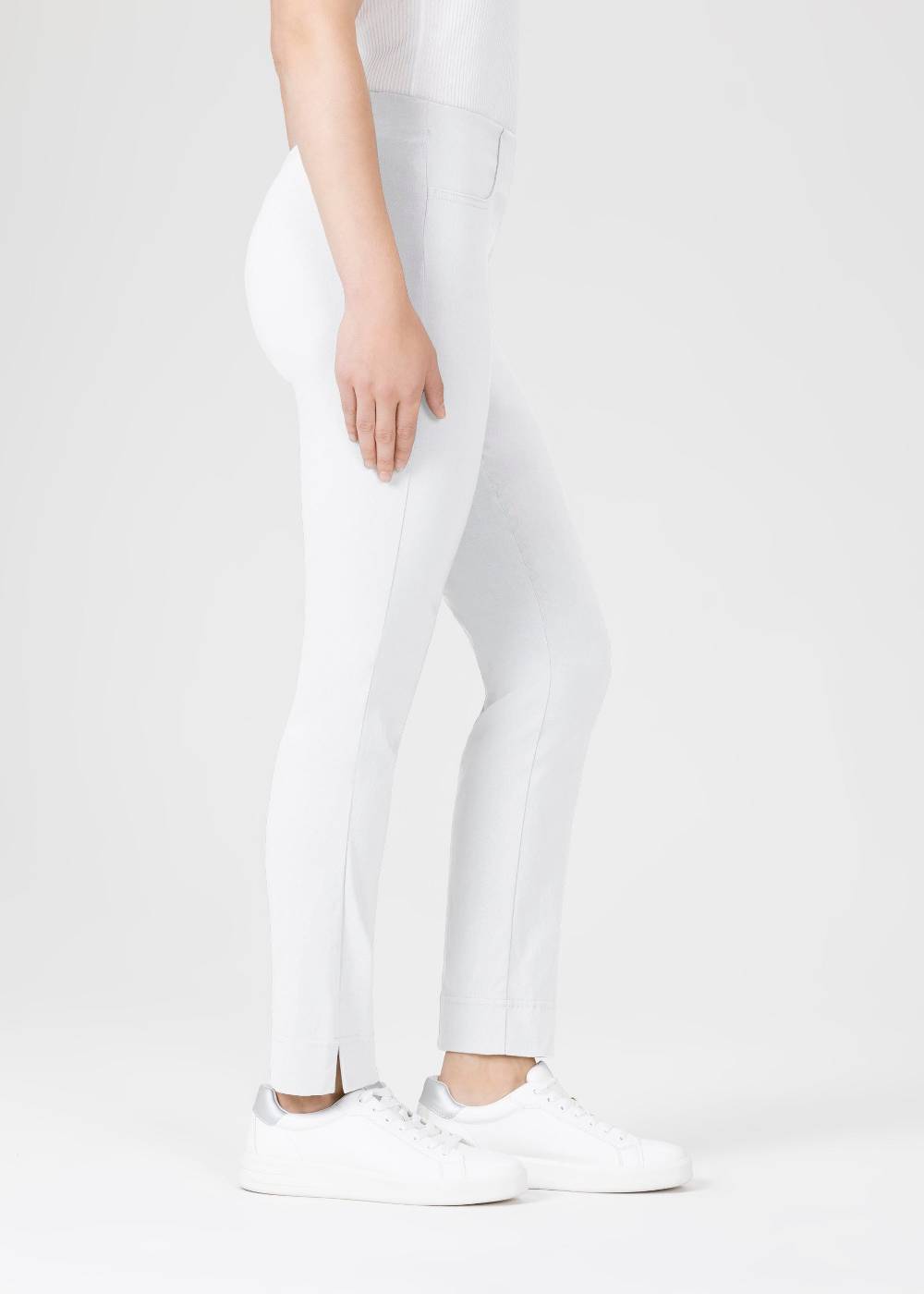 Stehmann Schmale Stretchhose Loli in Knöchellänge im Angebot