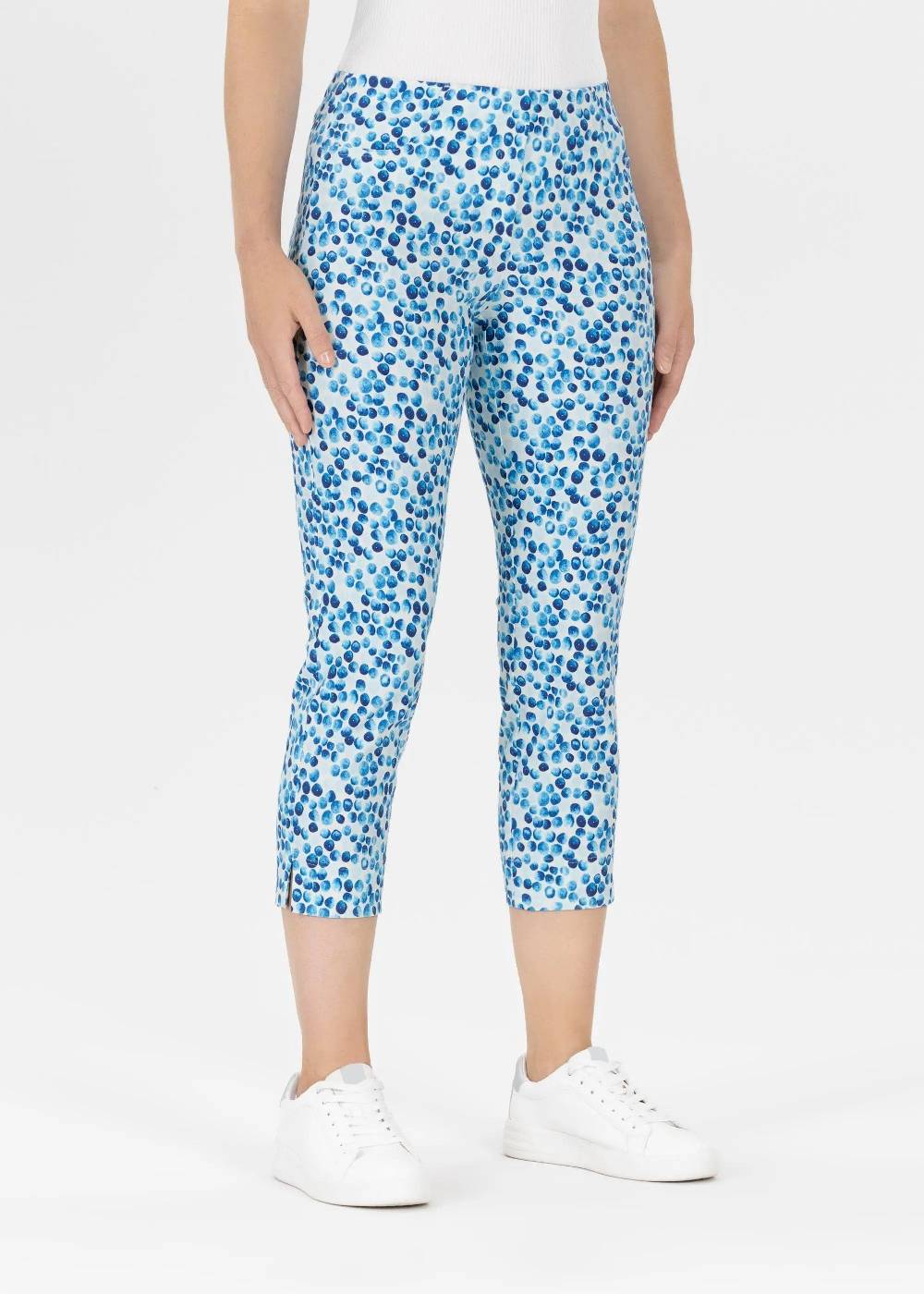 Stehmann 6/8-Hose Loli in gemustertem Jacquard Fabrikverkauf
