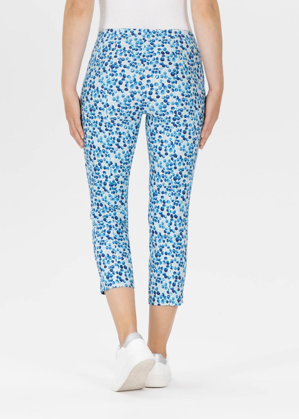 Stehmann 6/8-Hose Loli in gemustertem Jacquard Fabrikverkauf