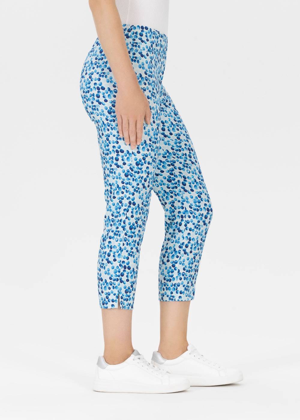 Stehmann 6/8-Hose Loli in gemustertem Jacquard Fabrikverkauf