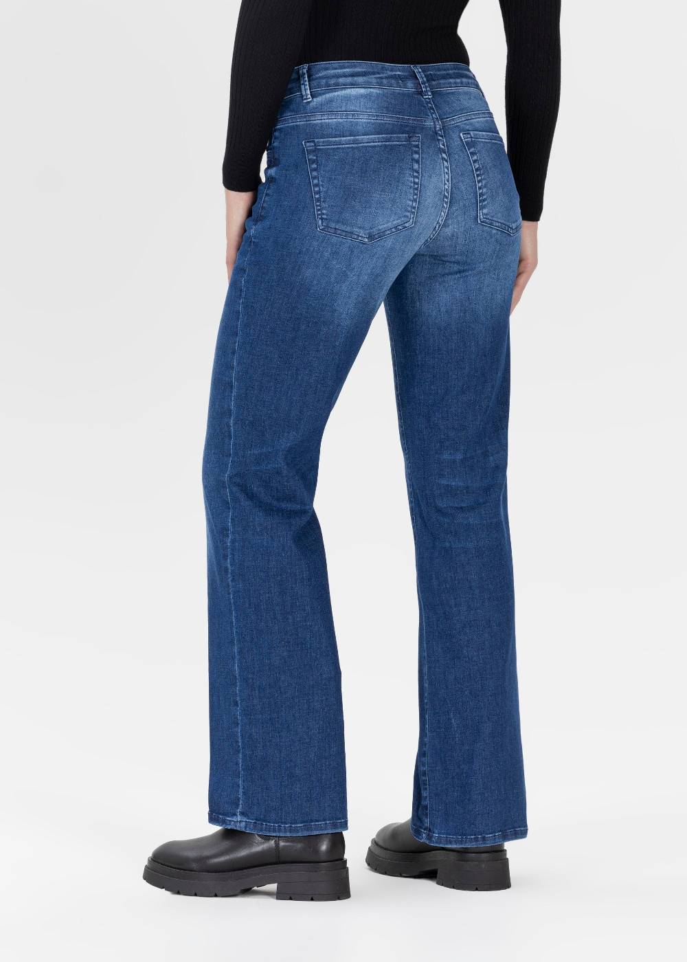 Stehmann 5-Pocket Flared Jeans Peggy Auslauf