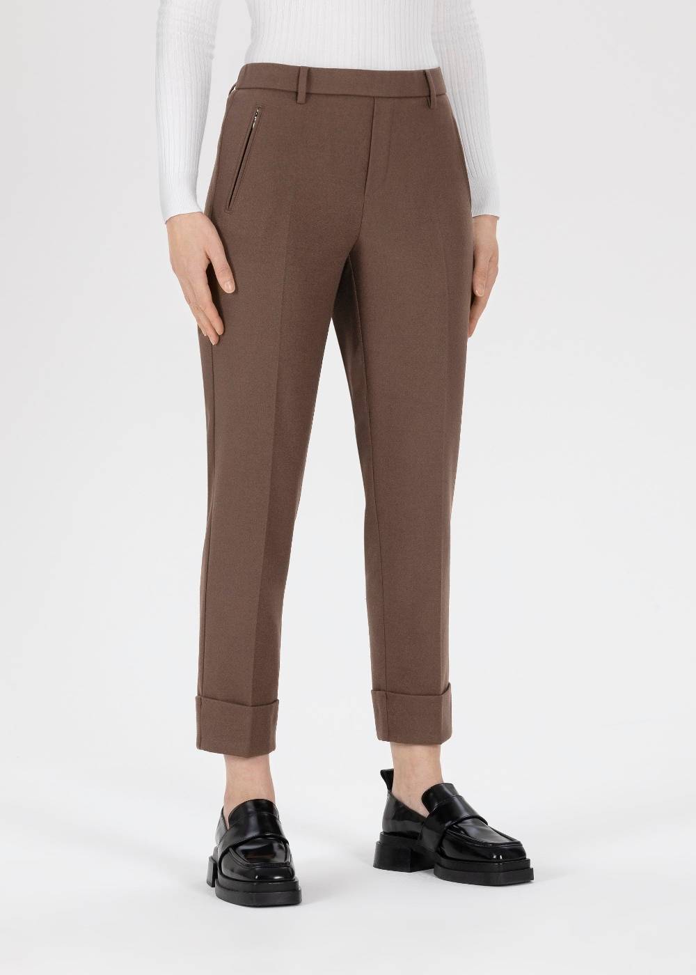 Stehmann 7/8-Chino Fluor in Flanell