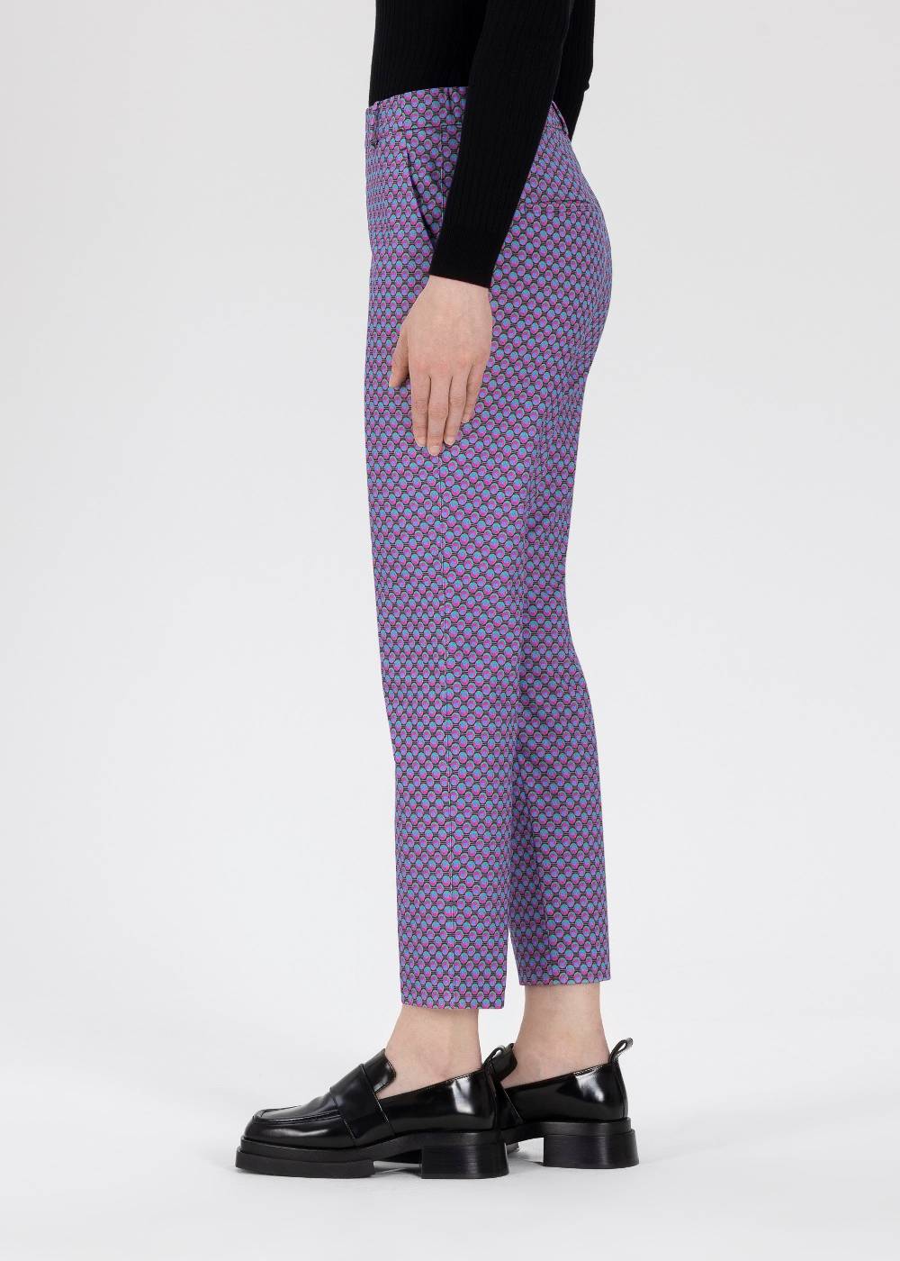 Stehmann 7/8-Chino Fluor in Baumwollstretch Auslauf