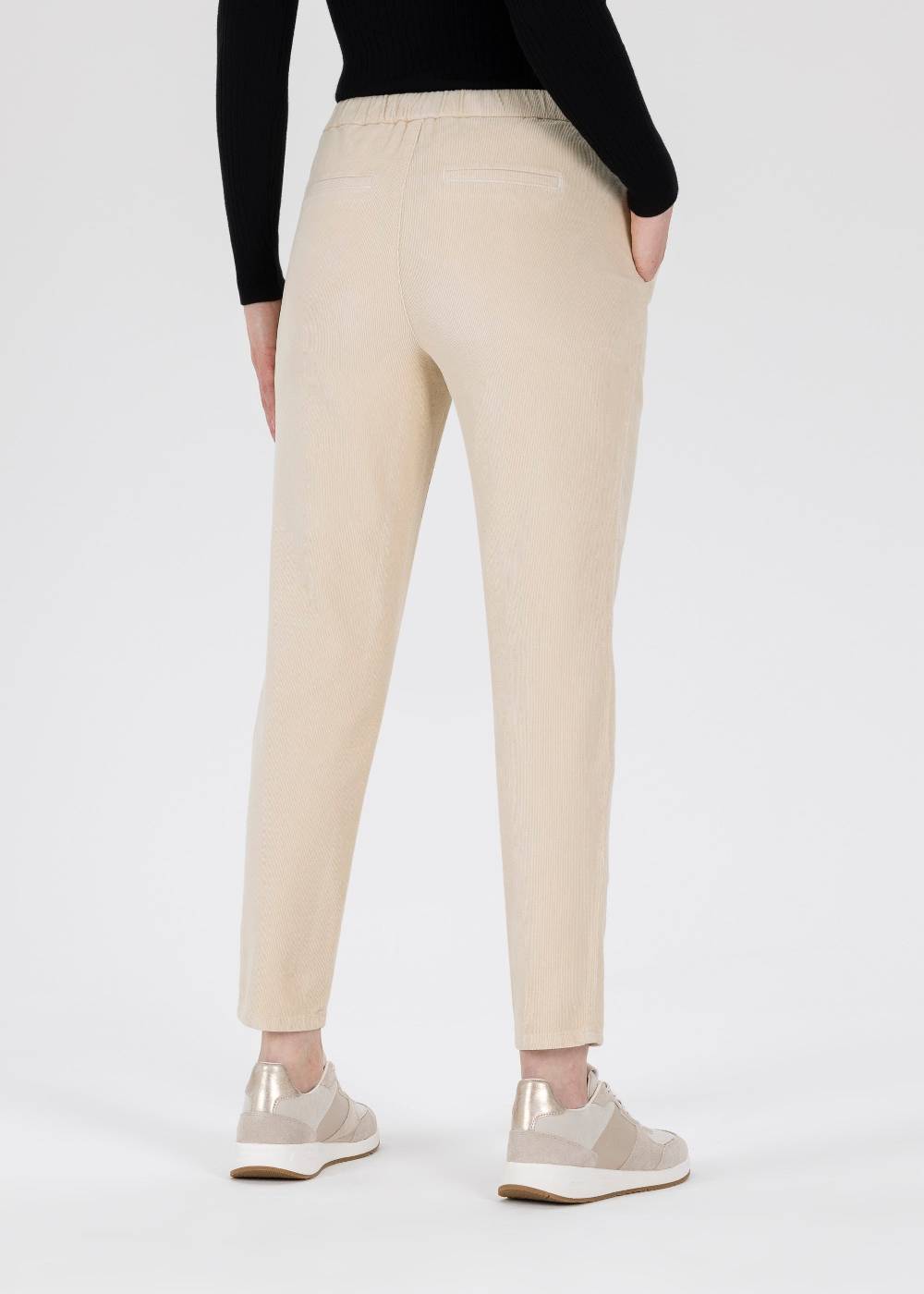 Stehmann Jogpants Messing in feinem Cord mit Bügelfalte Meist gekauft