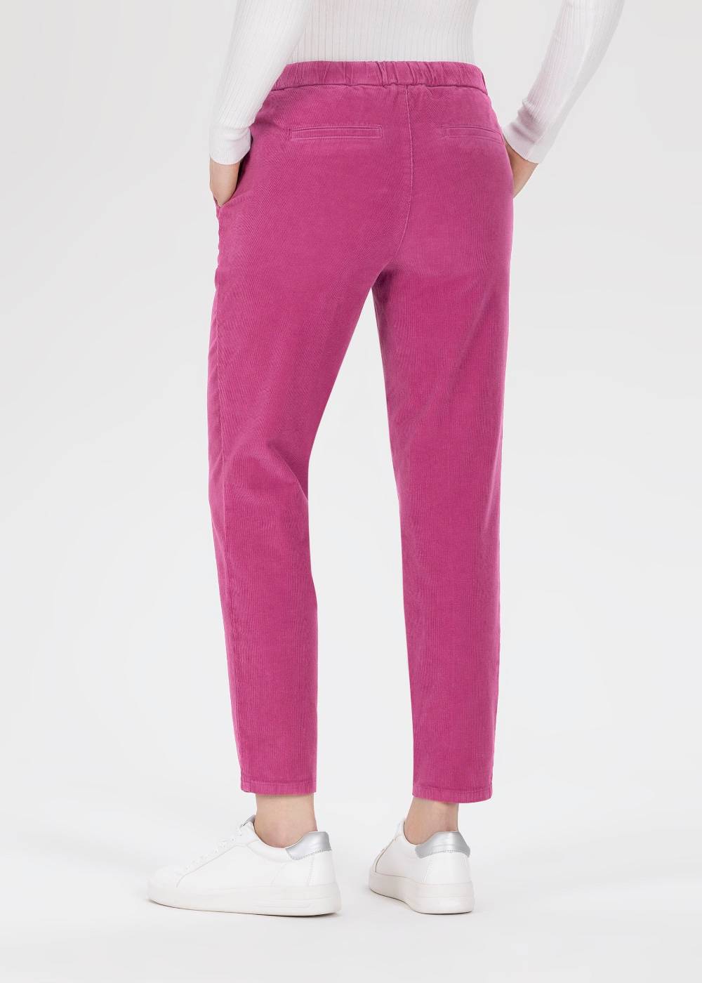 Stehmann Jogpants Messing in feinem Cord mit Bügelfalte Blitzverkäufe