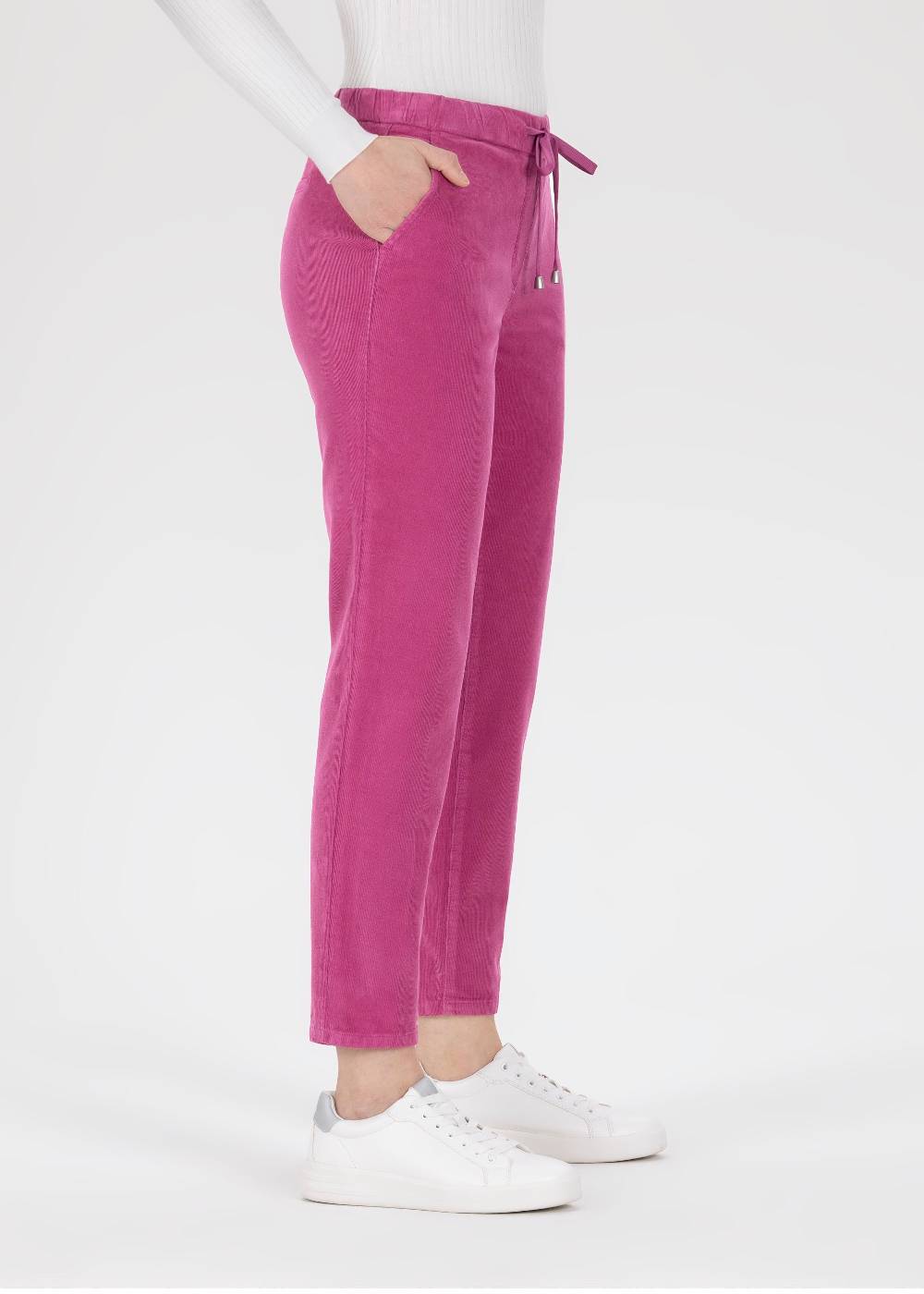 Stehmann Jogpants Messing in feinem Cord mit Bügelfalte Blitzverkäufe