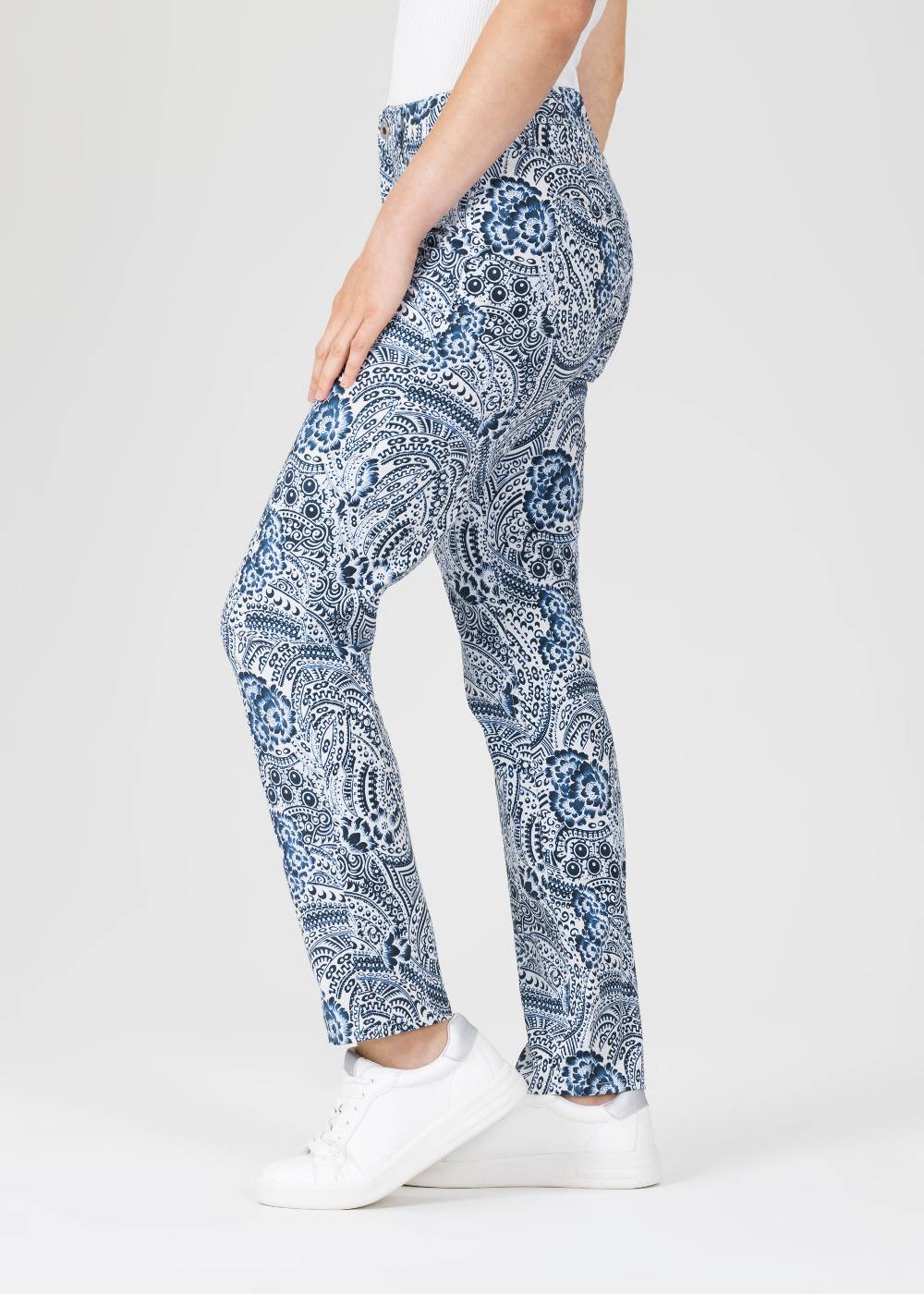 Stehmann Sportliche Mellina aus Baumwollstretch im Angebot
