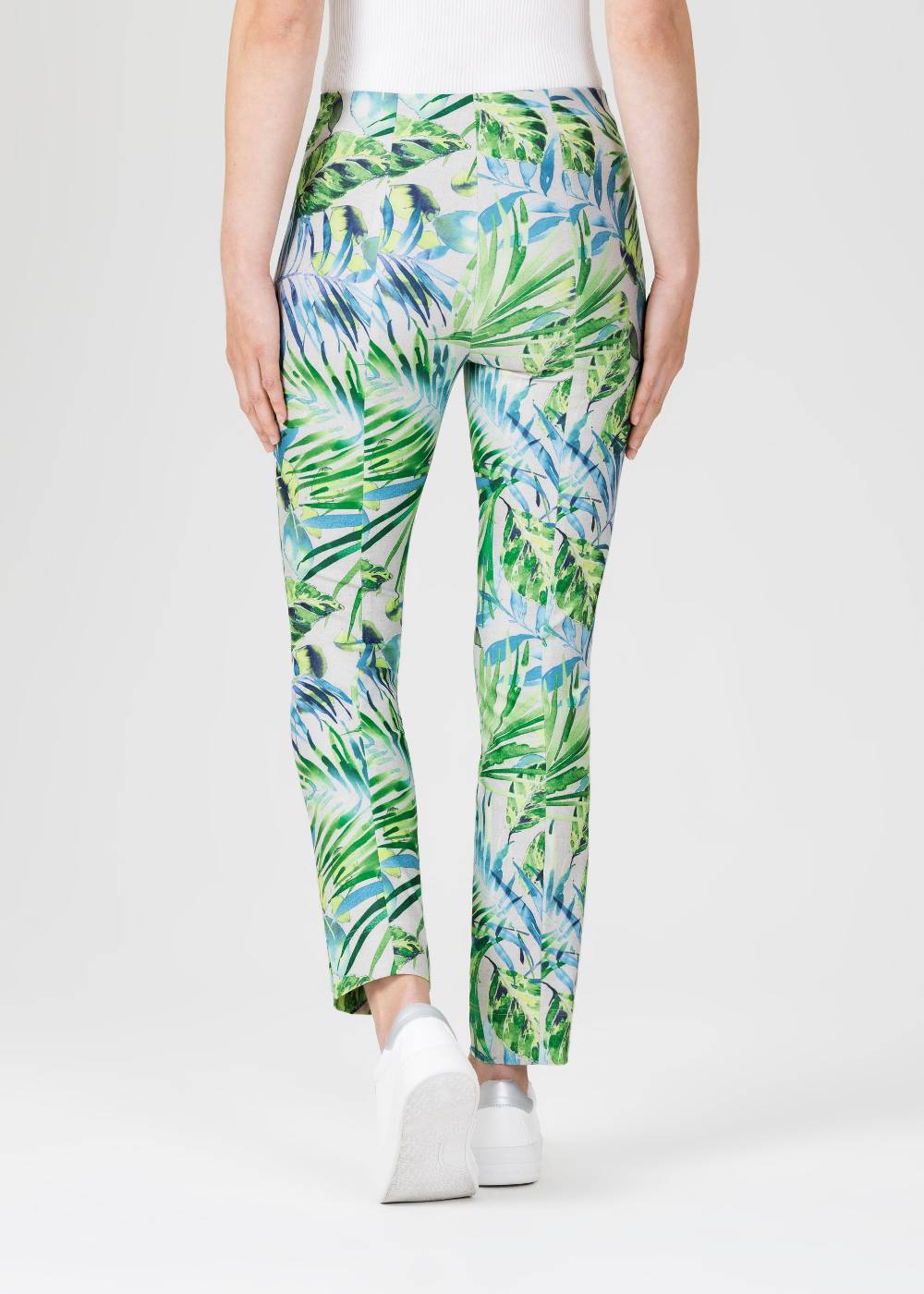Stehmann Stretchhose Loli mit Print Fabrikverkauf