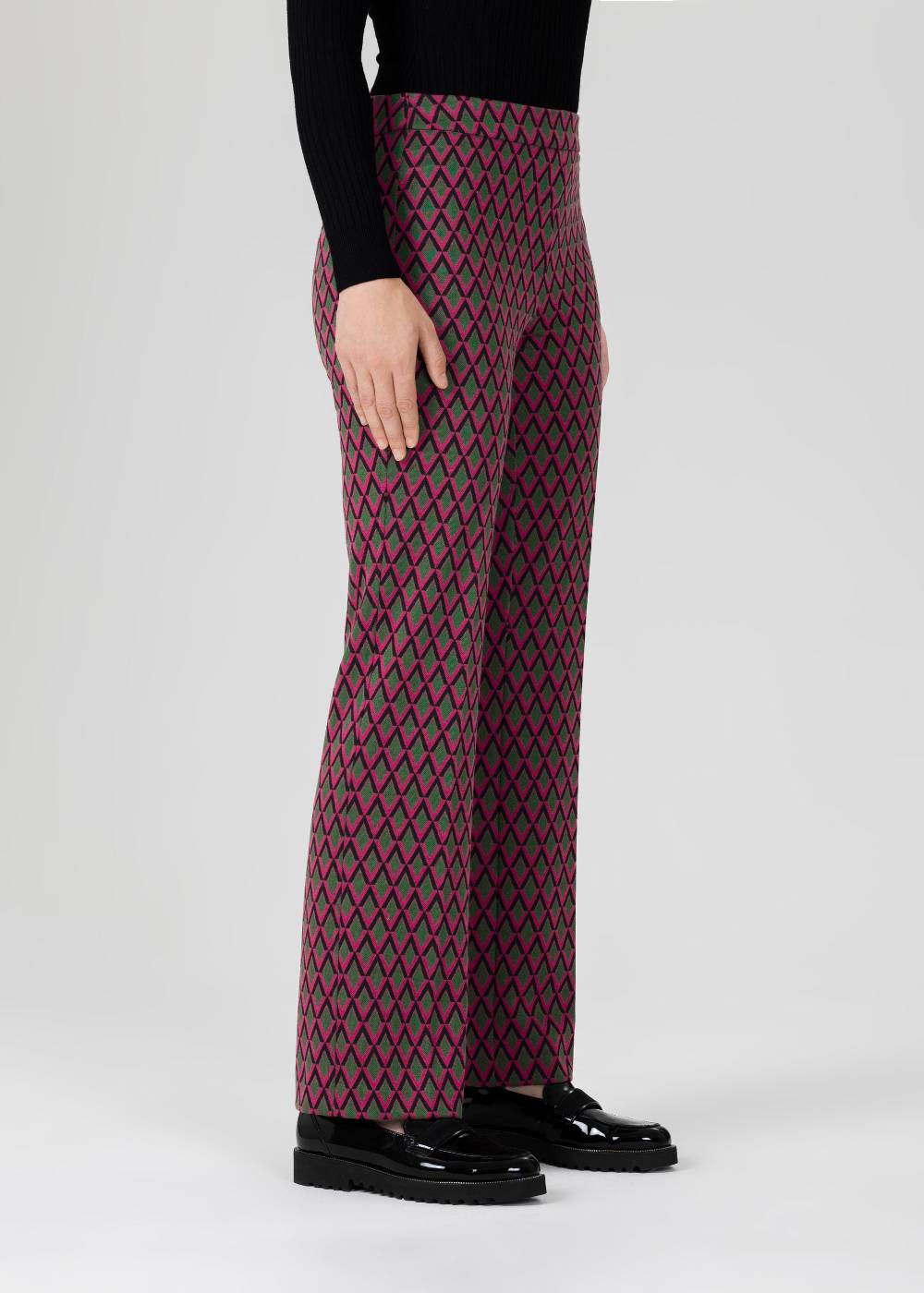 Stehmann Jerseyhose Editta mit leicht ausgestelltem Bein Weihnachtsangebot
