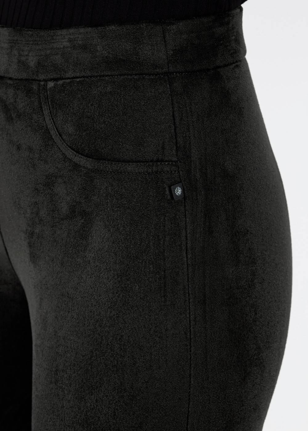 Stehmann Stretchhose Loli in Wildlederoptik Schlussverkauf
