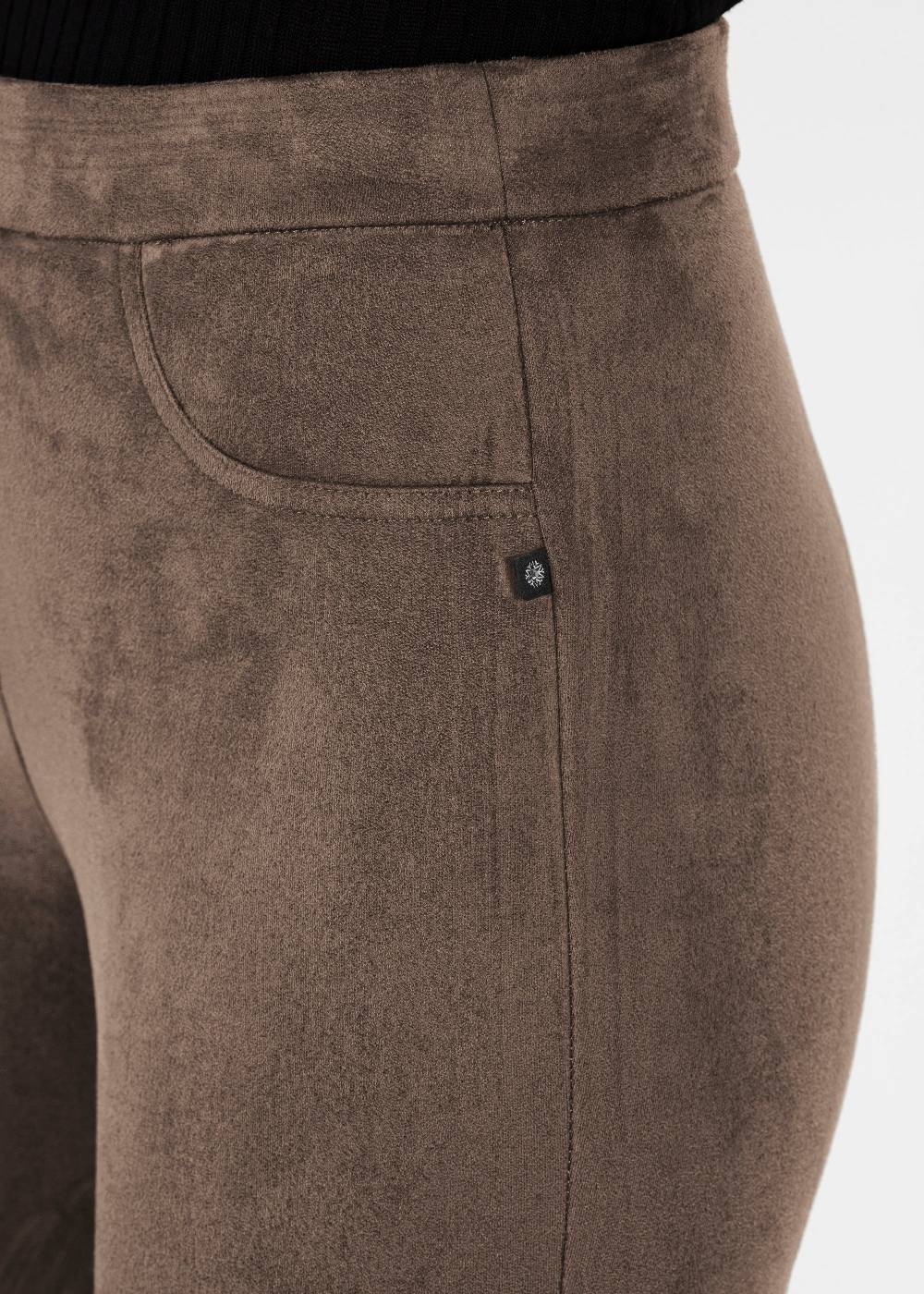Stehmann Stretchhose Loli in Wildlederoptik Günstiger Verkauf