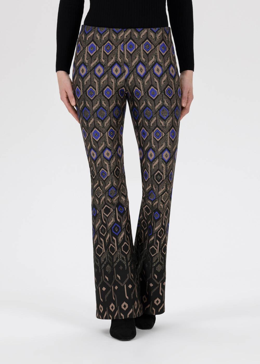 Stehmann Schlaghose Ebelyn in Glitter Jersey